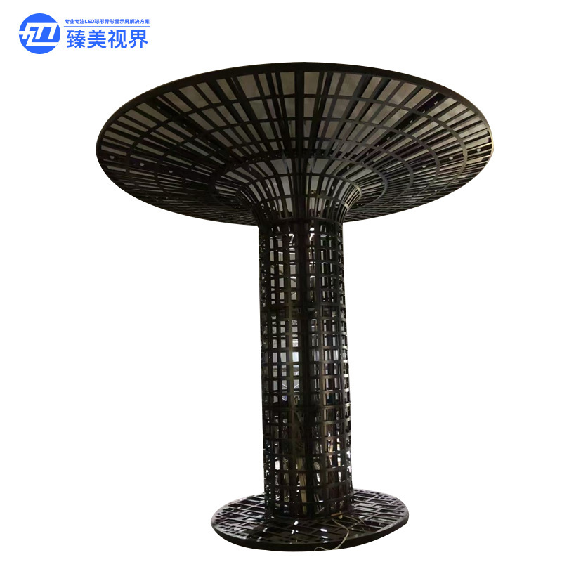 Ledフルカラーディスプレイツリー形ラッパスクリーン展示室展示館電子スクリーン室内led創意異形スクリーン卸売り|undefined
