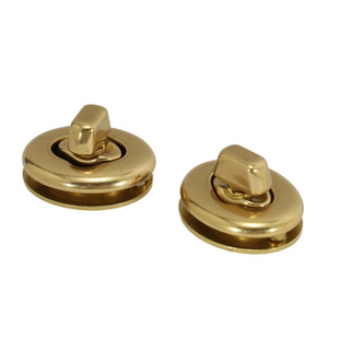 Brass Screw Lock Oval Lock Buckle Women's Bag Lock DIY Luggage Leather Accessories Pure Copper Leather Buckle Buckle Buckle Swivel Lock