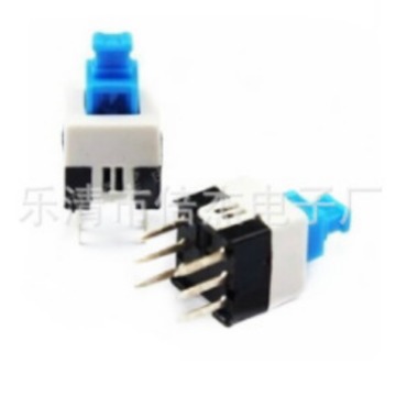 供应7X7三脚四脚六脚直插立贴自锁无锁高头平头开关按键开关