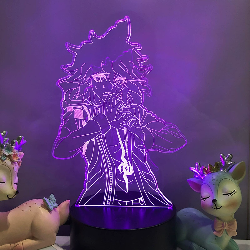 [Игрушечная ночная лампа Danganronpa V3 Нагито Комаеда 3D ночник для спальни]