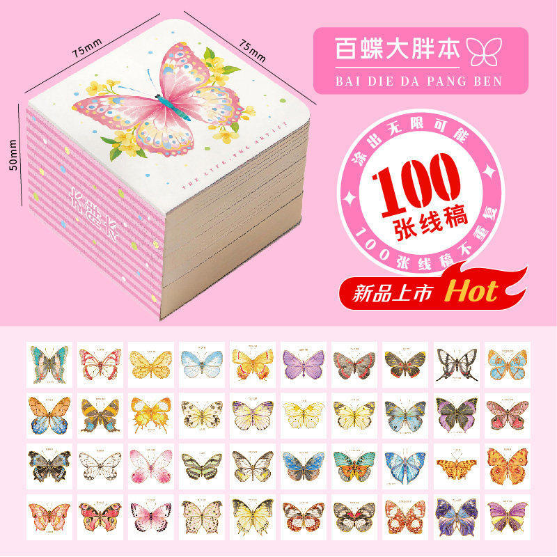 Cuaderno de Acuarela de Tela 300g Portátil de Grano Fino para Pintura image 37