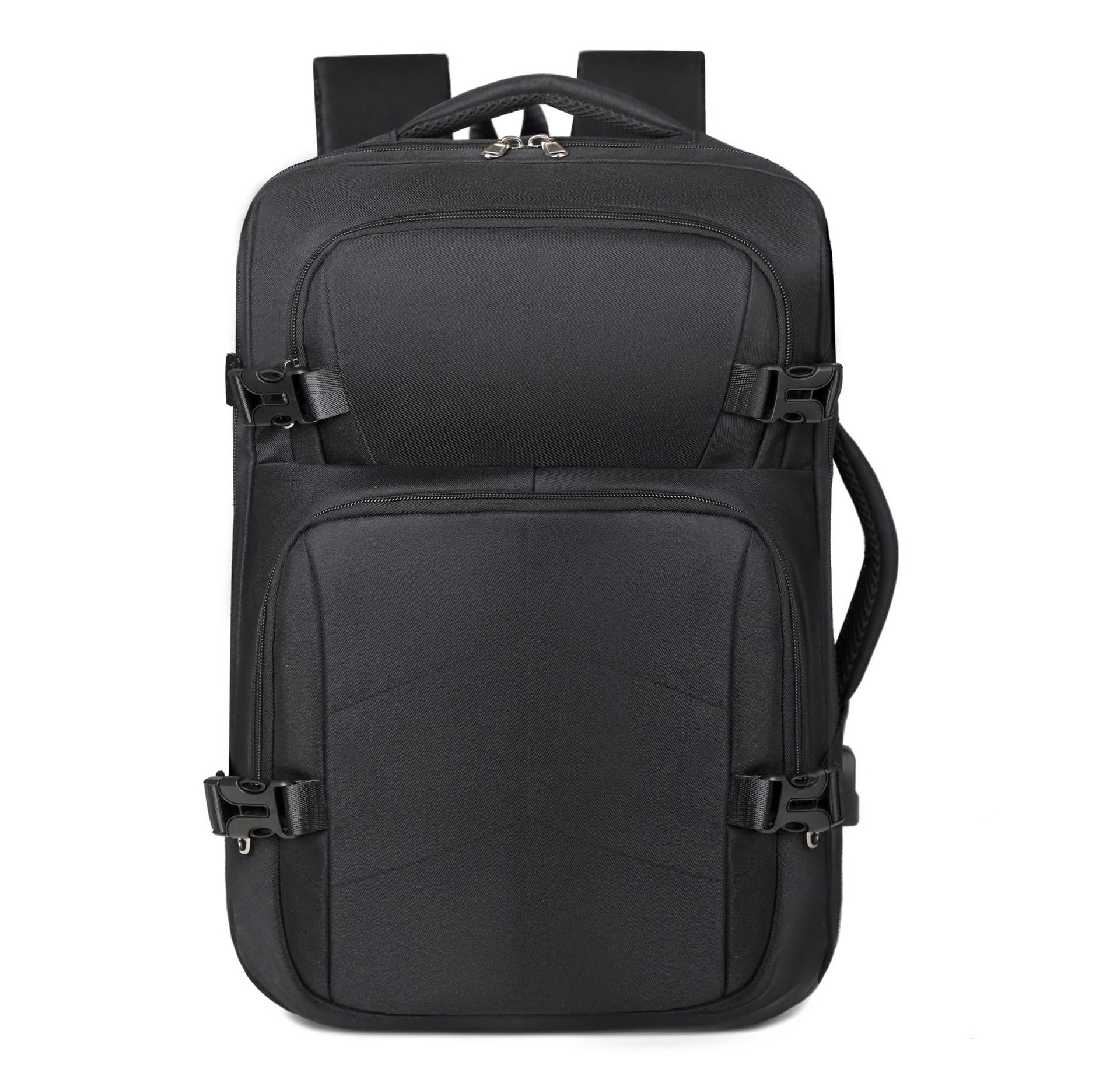 Nueva mochila de computadora de viaje, mochila de negocios, mochila de gran capacidad, logotipo impreso, mochila multifuncional