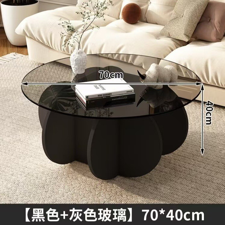 家用玻璃茶几轻奢现代边几客厅小户型简约网红桌子极简茶桌