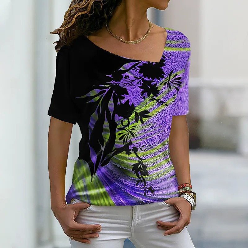 Floral T-shirt 5