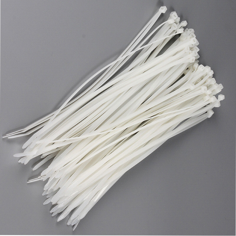 FUENTE fabricante de nylon cable tie materia prima nylon cable tie tiene buena dureza y especificaciones completas
