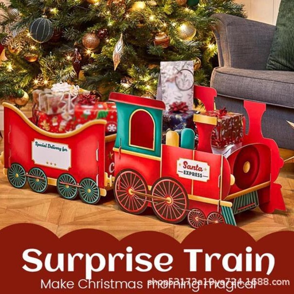 跨境新品 Unyub Christmas Presents Trains 圣诞礼物火车|undefined