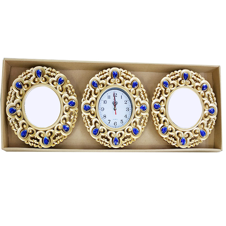 Reloj de pared nórdico para sala, reloj doméstico de fondo de sofá, diseño moderno simple/arte abstracto, reloj de pared triple