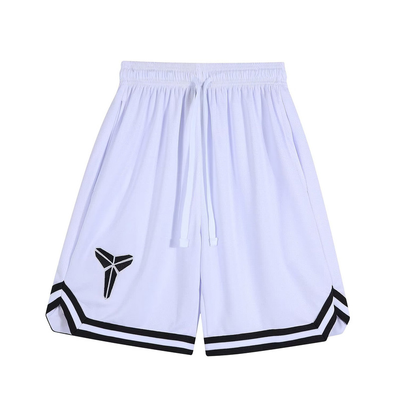 Kobe's American Basketball Shorts Loose Shorts Men's and Women's Embroidered Pants Lakers Owen Curry Running Pants