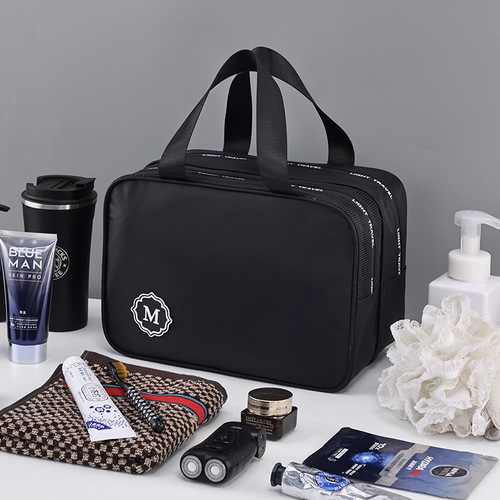 Zhengtu dry and wet separated double-layer men's toiletry bag travel storage high-end waterproof portable large-capacity cosmetic bag