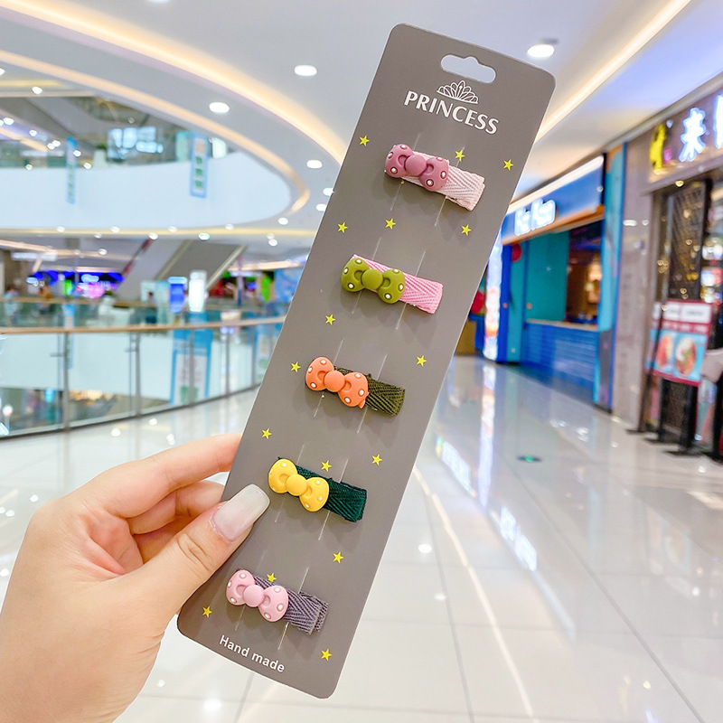 Clip de verano Corea del Sur lindo traje roto horquilla Accesorios para el cabello para niños