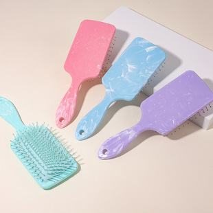 Huiyun New Air Cushion Comb Marble Macaron Color Air Bag Massage Comb Crossing Amazon Air Bag Comb