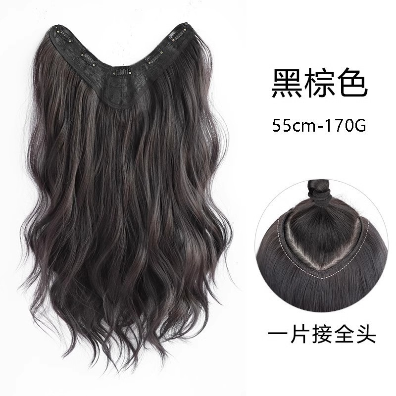 【純欲初恋】ヘアサロンと同じ高レベルの女性の一枚の内ボタンの長いストレート髪の見えないシミュレーション髪の写真|undefined