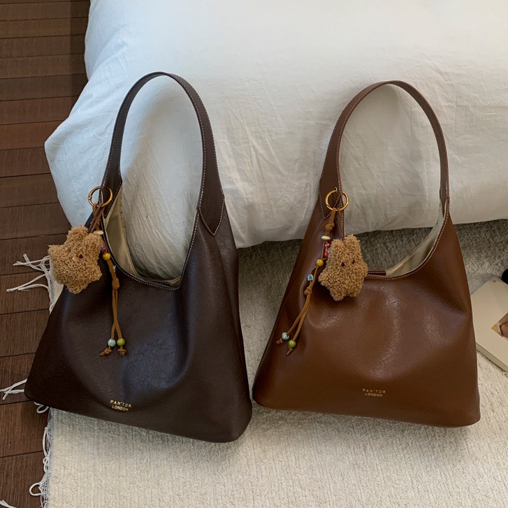 腋下包包女式2025新款秋冬百搭单肩斜挎包小众通勤大容量软皮女包