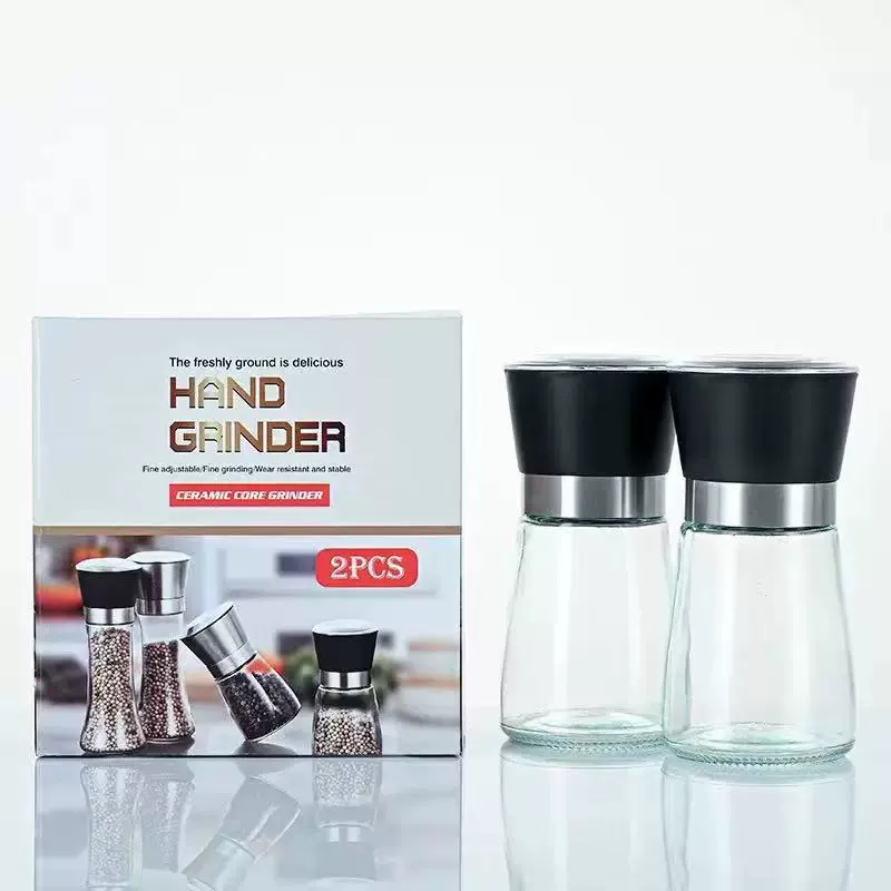 Universal glass handheld chopper stainless steel