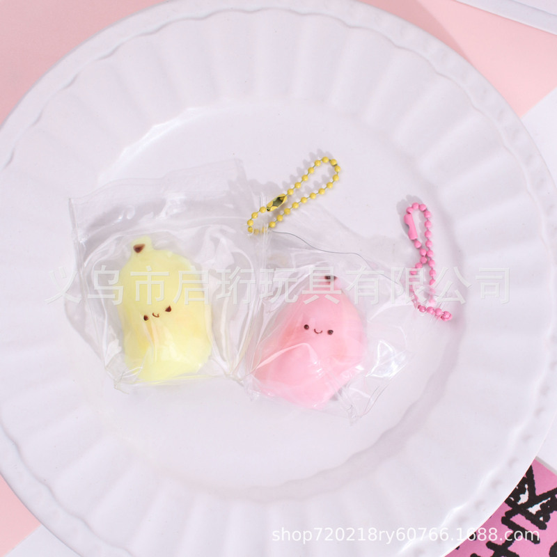 減圧食品グレードのシリコーンピンチシミュレーション食品おもちゃパンおもちゃスローリバウンドペンダントセメント感触爆発|undefined