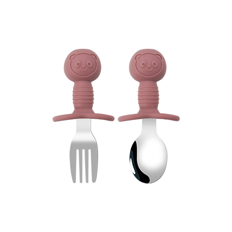 Vajilla para niños 316 tenedor y cuchara de acero inoxidable