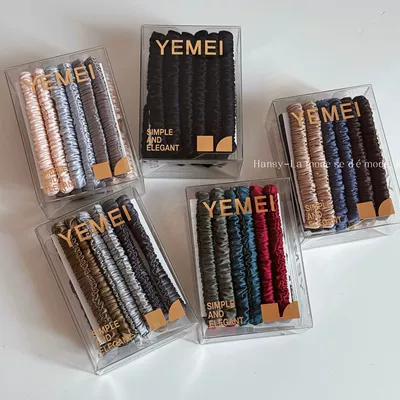high-elasticity hair ties for women, Saç üçün rezinlər