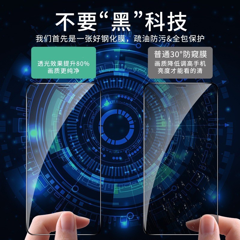 Película templada anti-Peeping para el teléfono móvil Xiaomi 13T Película templada de privacidad de protección de pantalla Xiaomi13TPro