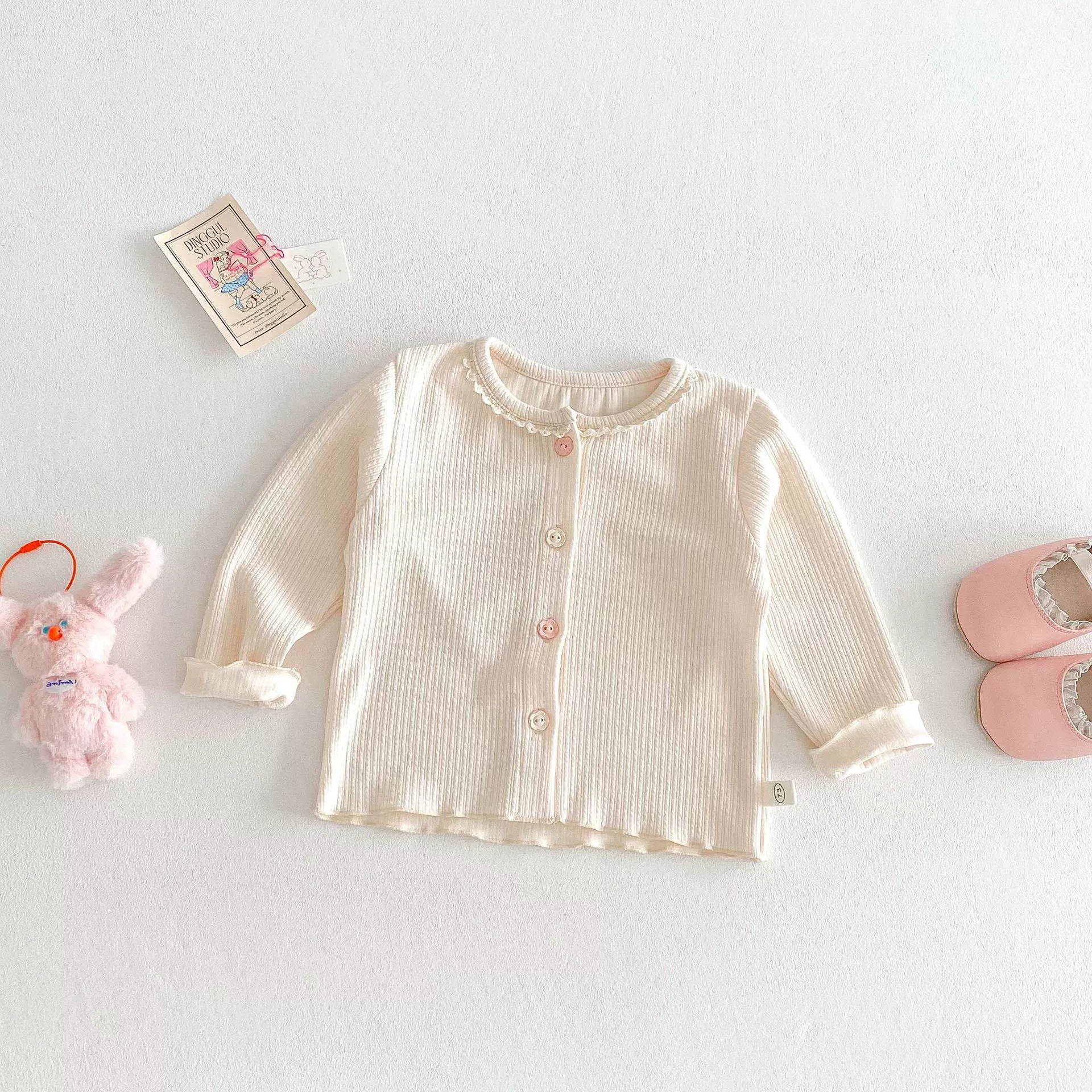 Цветной весенний кардиган, модная детская куртка для девочек, 0-5 лет, детская одежда