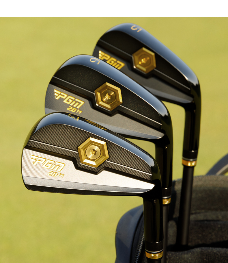 Gậy sắt số 7 golf nam PGM-20TH thân carbon/thép, đầu rèn mềm, trọng tâm thấp — 【Thân sợi carbon cấp R】Sắt số 7 màu đen vàng (kèm bao đầu gậy) TIG088, 【Thân sợi carbon cấp SR】Sắt số 7 màu đen vàng (kèm bao đầu gậy) TIG088, 【Thân sợi carbon cấp S】Sắt số 7 màu đen vàng (kèm bao đầu gậy) TIG088, 【Thân thép cấp R】Sắt số 7 màu đen vàng (kèm bao đầu gậy) TIG088 chi tiết 7
