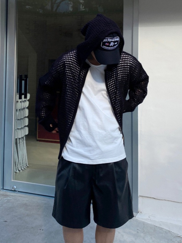 Cardigan, brand sweater, knitted summer thin couple clothing with hood, jacket, high-quality style, sun protection, for beloved 5