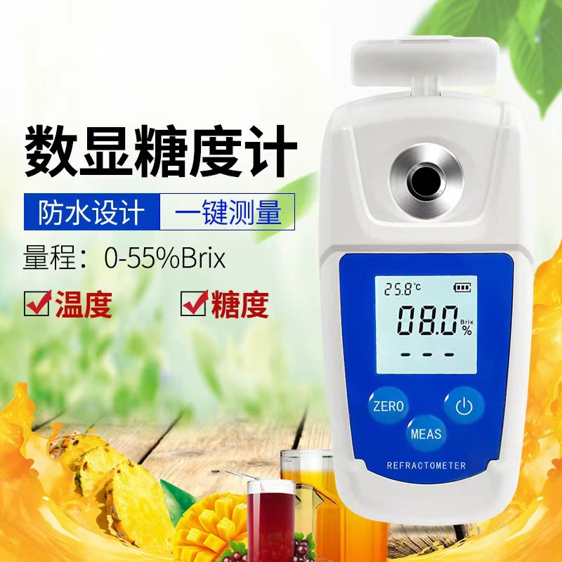 Измеритель сахаросодержания, тестер сладости фруктов, высокоточный детектор содержания сахара, инструмент для измерения сахара