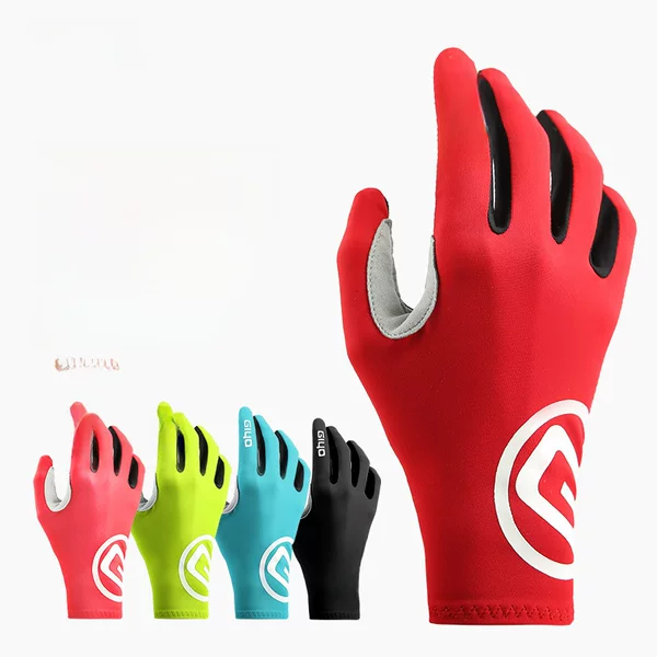 Giyo Wind-Breaking Bicycle Long Finger Gloves Road Mountain Bike Cycling Sports Full-Finger Men and Women Spring and Summer Sun Protection and Breathable