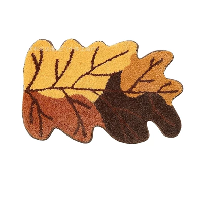 Avtomobil döşəmə paspasları – Thanksgiving Cashmere Floor Mat Household