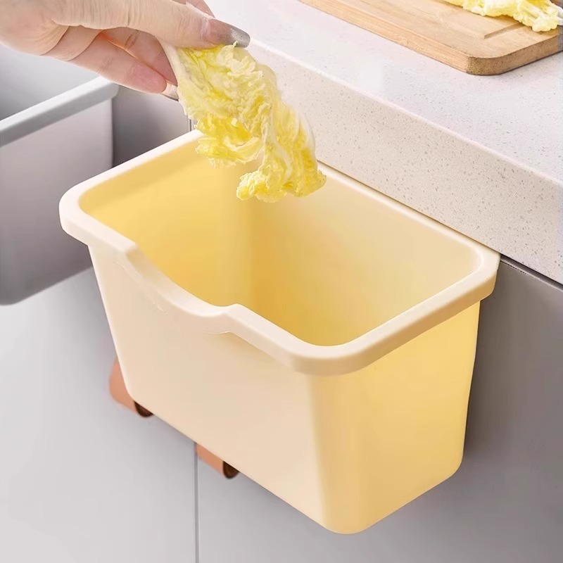 【新規0.01期間限定】キッチンゴミ箱 吊り下げ式家庭用生ごみキャビネットドア専用収納バケツ|undefined