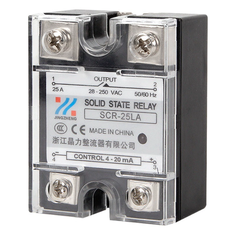 4-20мА вход Интеллектуальный твердотельный регулятор напряжения SCR40LA25LA реле 220 В регулятор напряжения тока