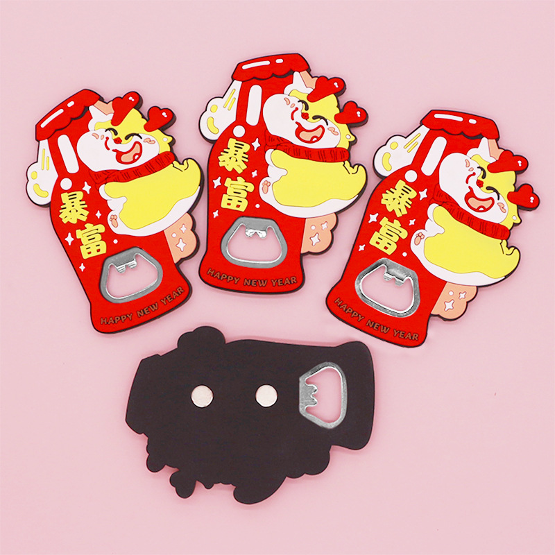 Fabricantes de botellas de regalo creativo publicidad logotipo impresa multifuncional botellas de cerveza de aspiración destornillador personalizado