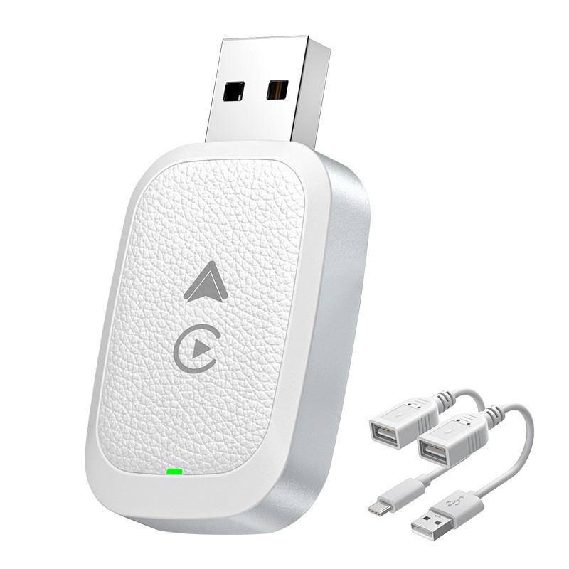 Cross-Border Android Auto Box Wireless Carplay Smart USB Car Box Suitable for iPhone Android