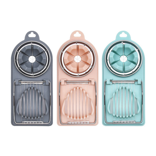Cross-border Japanese-style multi-function egg slicer, egg slicer and splitter, fancy split-cut egg splitter