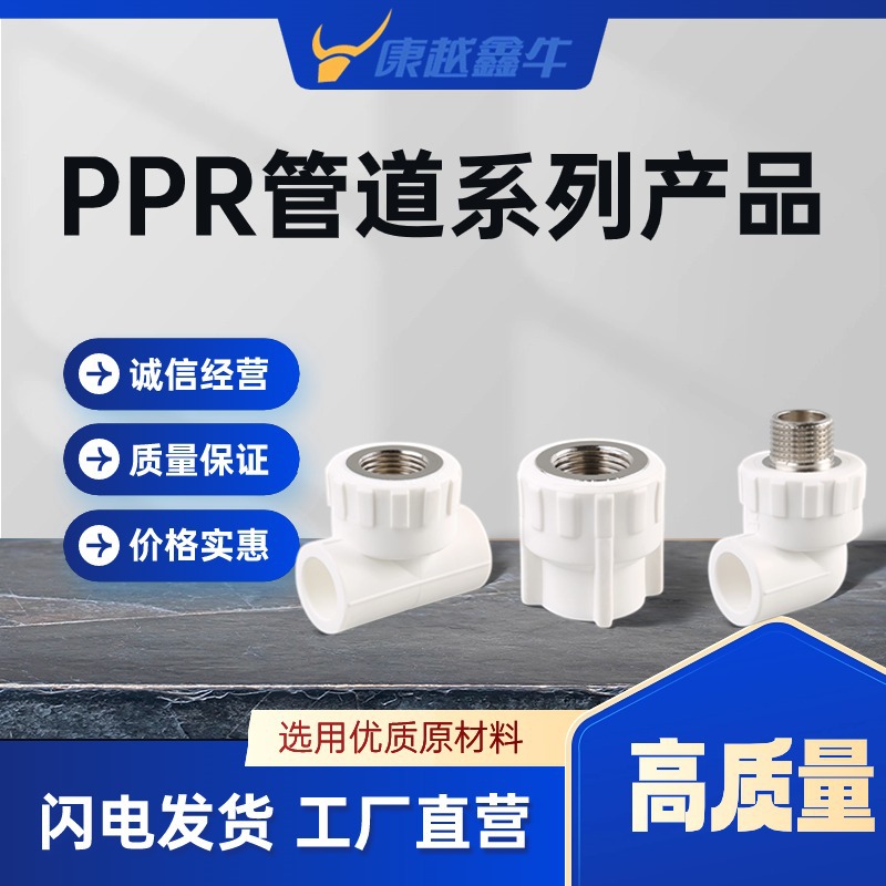 PPR配件内牙内螺纹三通带座弯头外牙外螺纹过滤器货源管件防水