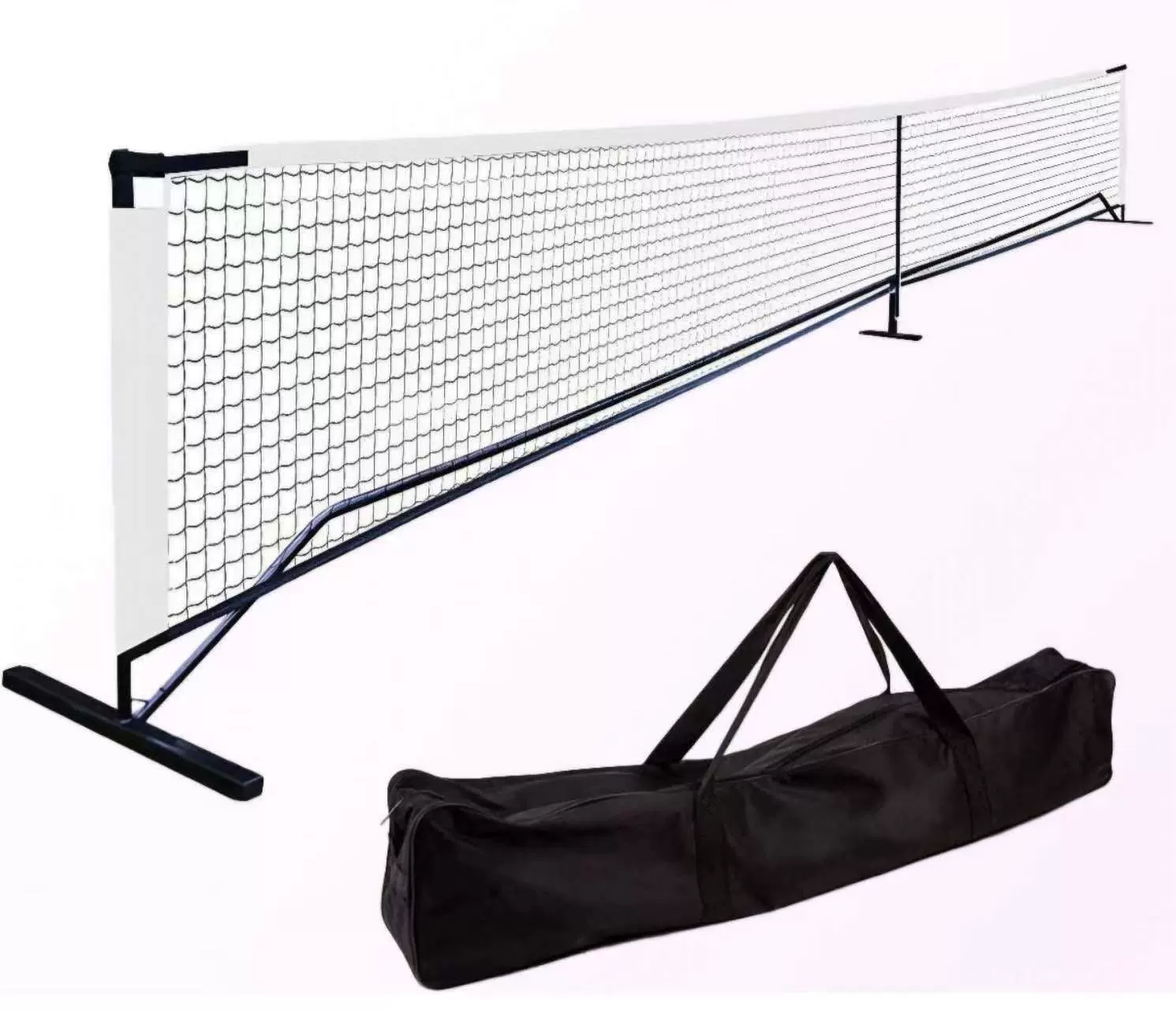 Стандартная версия pickleball портативный мобильный набор тренировочное соревнование специальная рама сетка 6.7 метров