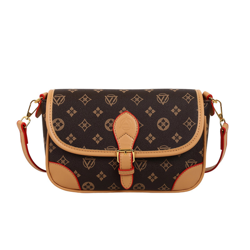 Bolsos pequeños populares de este año, nuevos bolsos de verano 2025, bolsos de mujer, bolsos de hombro de alta calidad, bolsos de mensajero de color de contraste retro, marea