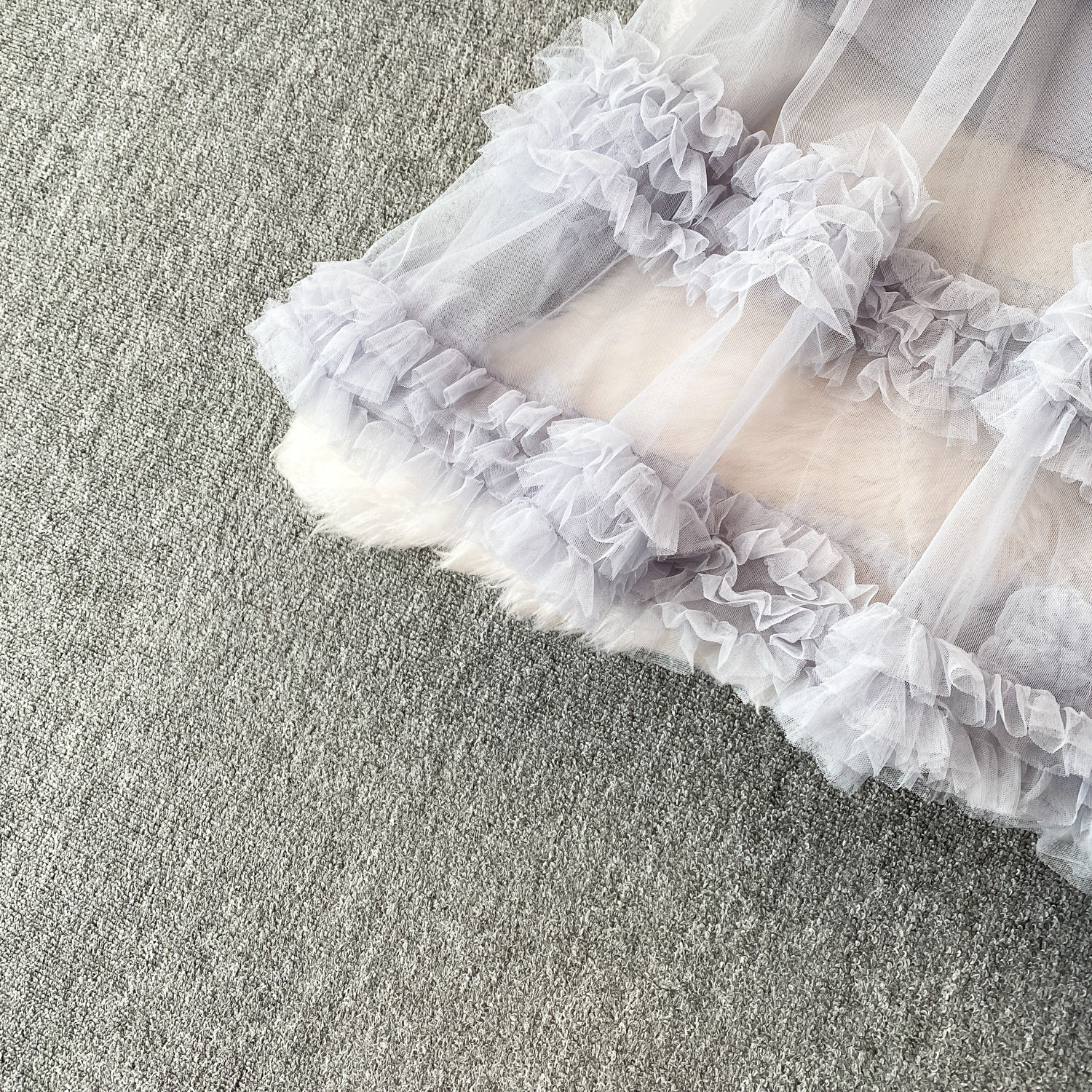 Fairy Romantic Style High-Waisted Ruffle Skirt For Women Sweet And Youthful Slimming Cake Skirt For Summer_ecoleips.com
