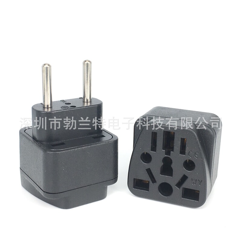 WY-9C European standard 4.0mm two round pin plug conversion multifunctional socket panel for CE in the Middle East of EU countries