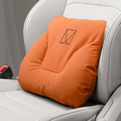 Waist support | Cushion Car Lumbar Support - horn-style-ideal-orange-avita-one-piece-lumbar-support