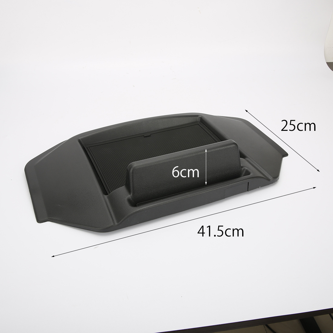 Suitable for Toyota Hiace 200 Series Dashboard Storage Box Storage Box with Pad Black Practical