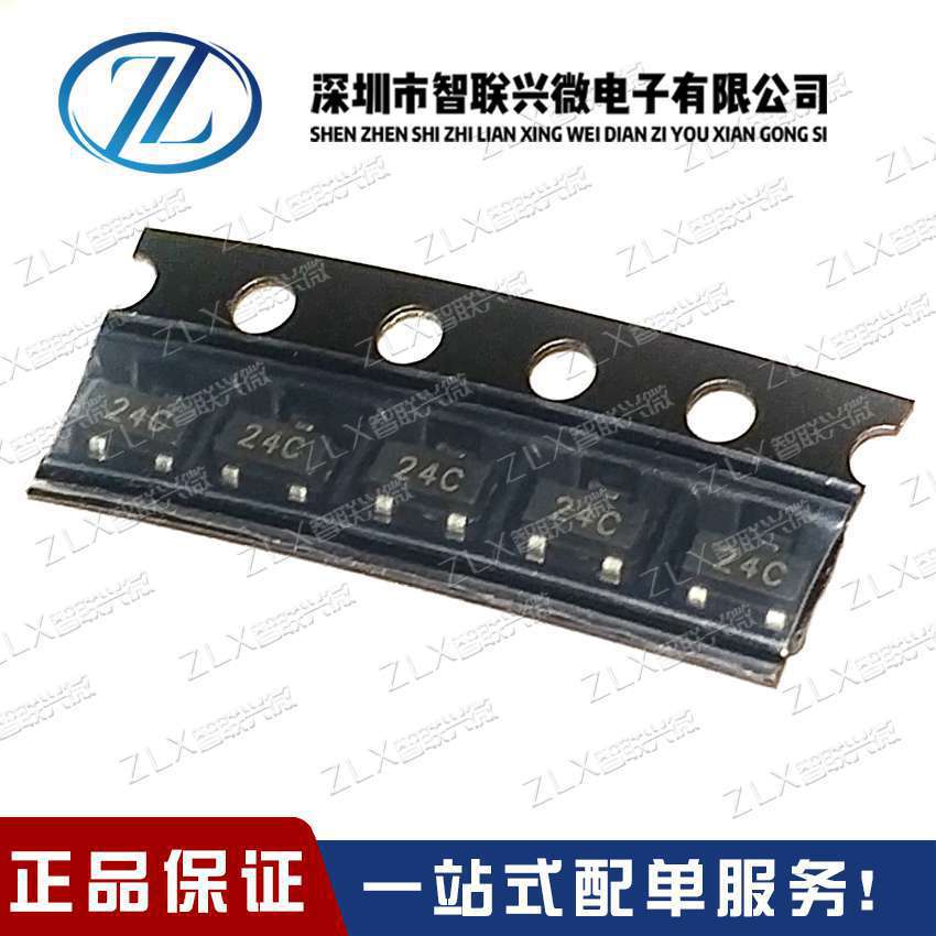 PSOT24C-LF-T7 PSOT24C 丝印 24C PROTEK SOT23 进 口原装 现货