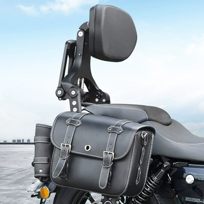 Motorcycle tail Backrest Driver Passenger Backrest