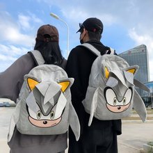 新款书包女韩版毛绒初高中大学生背包ins风大容量卡通可爱双肩包