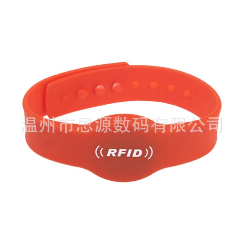 RFID硅胶腕带NFC水上乐园游乐场门禁柜锁多功能手环logo量大优惠