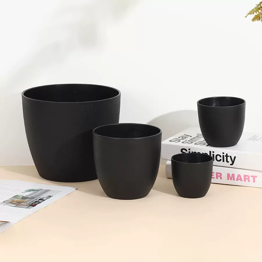 批发简易育苗塑料彩色花盆 绿植园艺用品种植塑料育苗盆 花盆现货