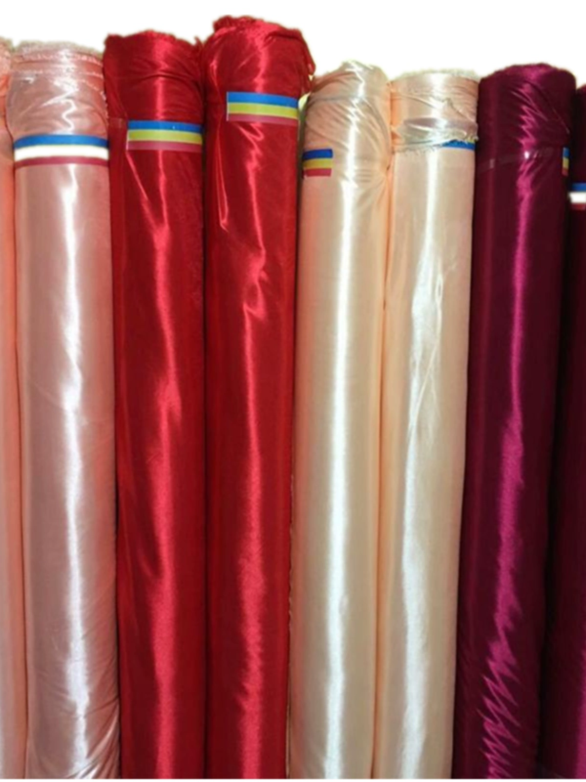 Silk cloth, elastic decorations