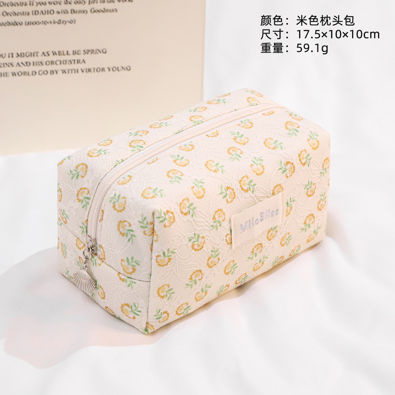 アマゾンで人気の化粧ポーチ、大容量で高級感があり、多機能な女性用化粧品収納バッグ、ニッチなデザイン|undefined
