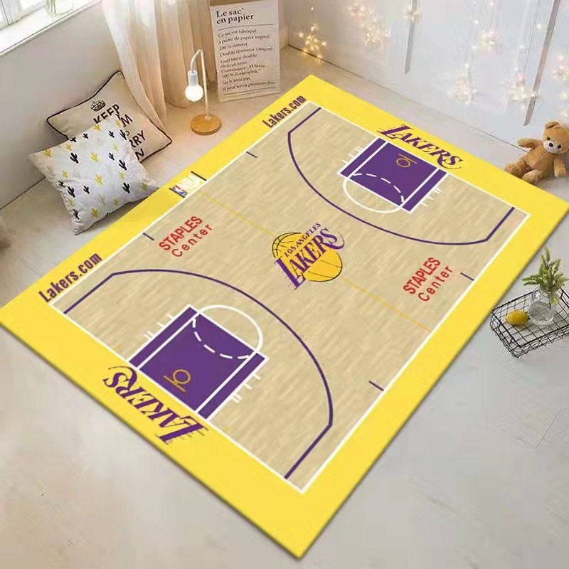 Inicio manta de fútbol sala terciopelo de cristal antideslizante habitación de los niños actividad decoración alfombra de piso B & B Hotel tema habitación se puede establecer