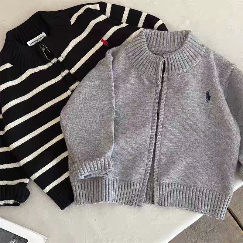 Children's autumn sweater, cardigan for boys with zipper, jacket, children's clothing 3