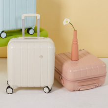 行李箱18寸女小型可登机旅行箱高颜值万向轮拉杆箱迷你儿童密码箱